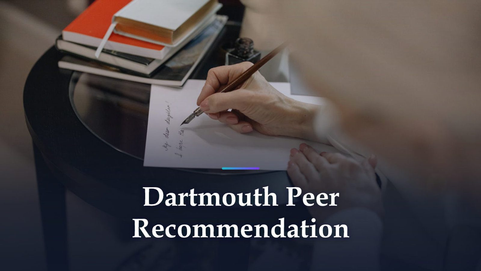Who Can Write a Dartmouth Peer Recommendation, and Who Should