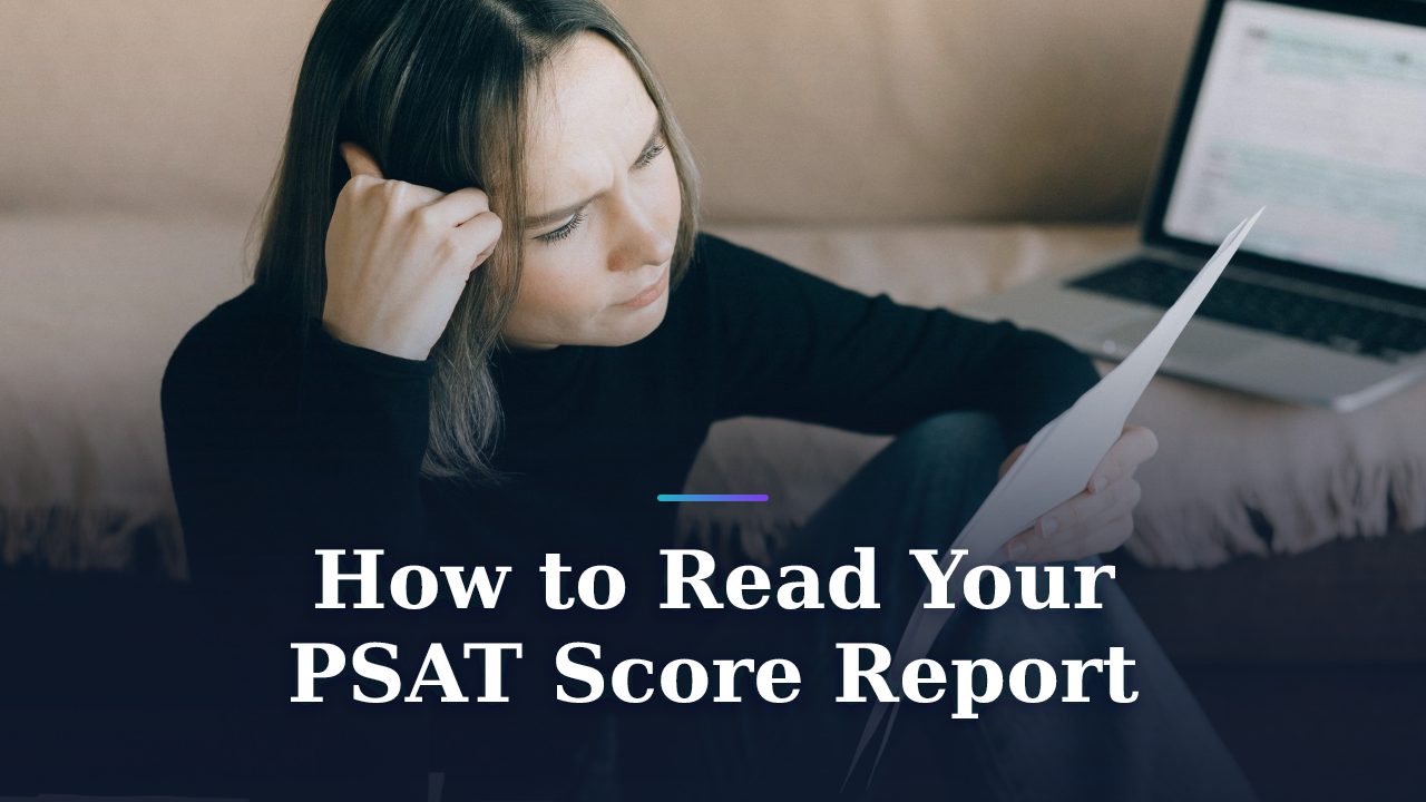 How to Read your PSAT Score Report in 2026: A Step-by-Step Guide That Actually Works