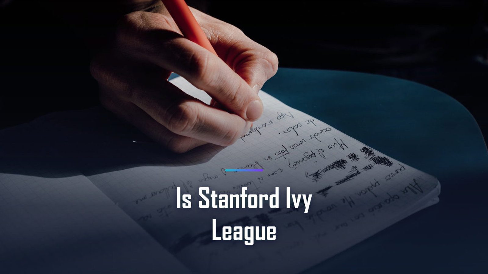 Is Stanford Ivy League? No, but It Weighs Applicants Like Princeton
