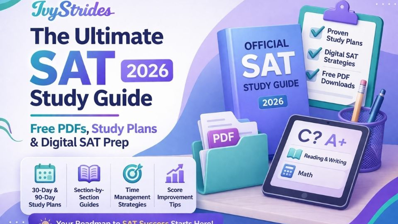 The Ultimate SAT Study Guide 2026: Free PDFs, Study Plans & Digital SAT Prep