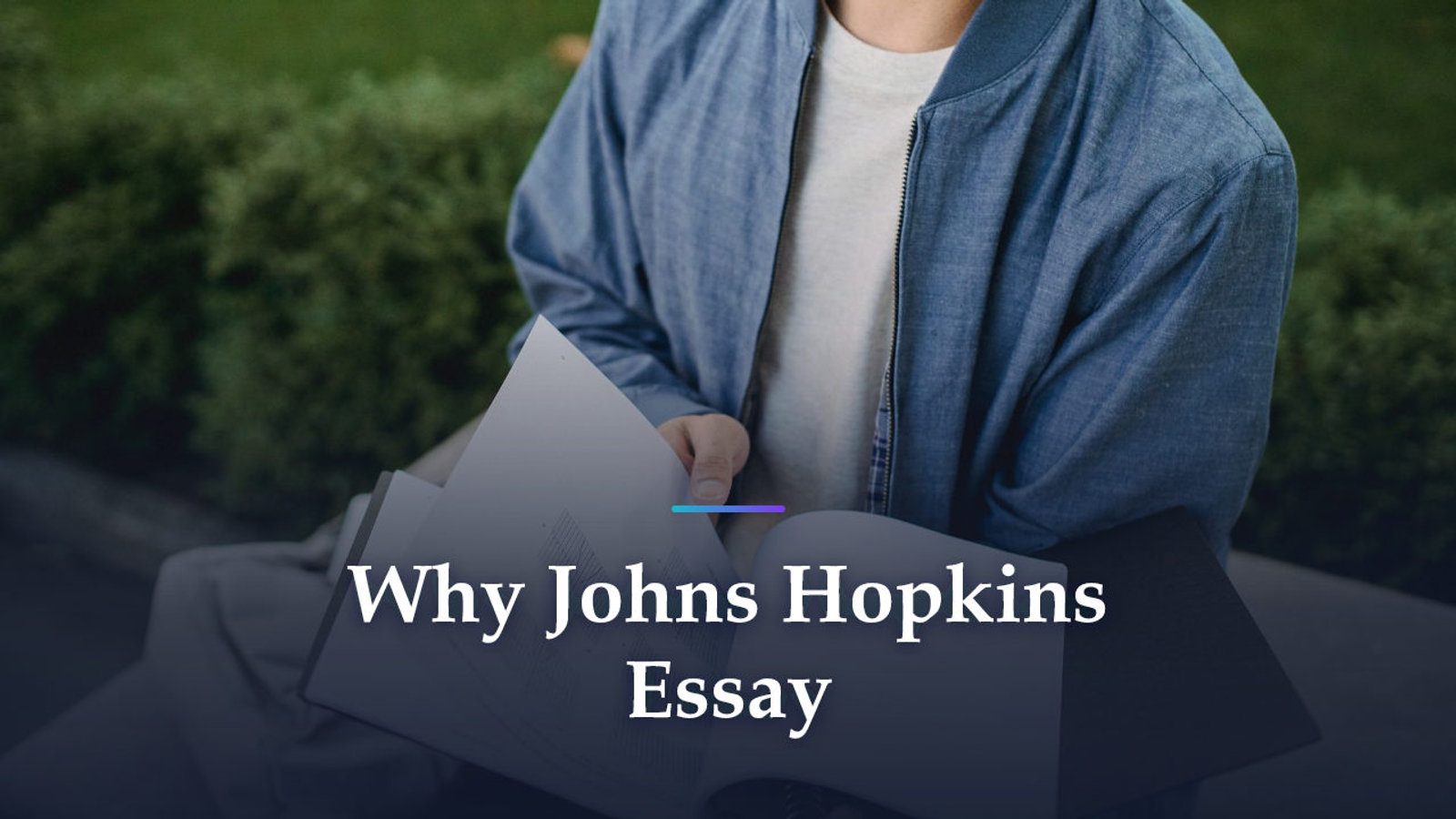 Is There a Why Johns Hopkins Essay? How to Show Fit in Its One Prompt